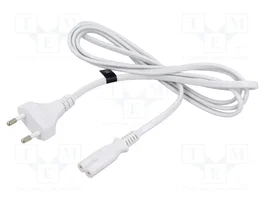 POS Cable de alimentación H03VVH2-F CEE 7/16 a IEC C7 1,8m