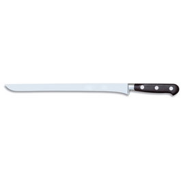 Martinez Y Gascon Cuchillo Jamonero Profesional de Acero Inoxidable Forjado, Longitud Total 30 cm, Hoja 24 cm