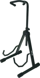 Quiklok Soporte Universal Guitarra/Bajo Altura Ajustable Negro Acero 500-820mm Plegable