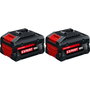 Bosch Akkupack 2x EXBA18V-80 18V 8.0Ah