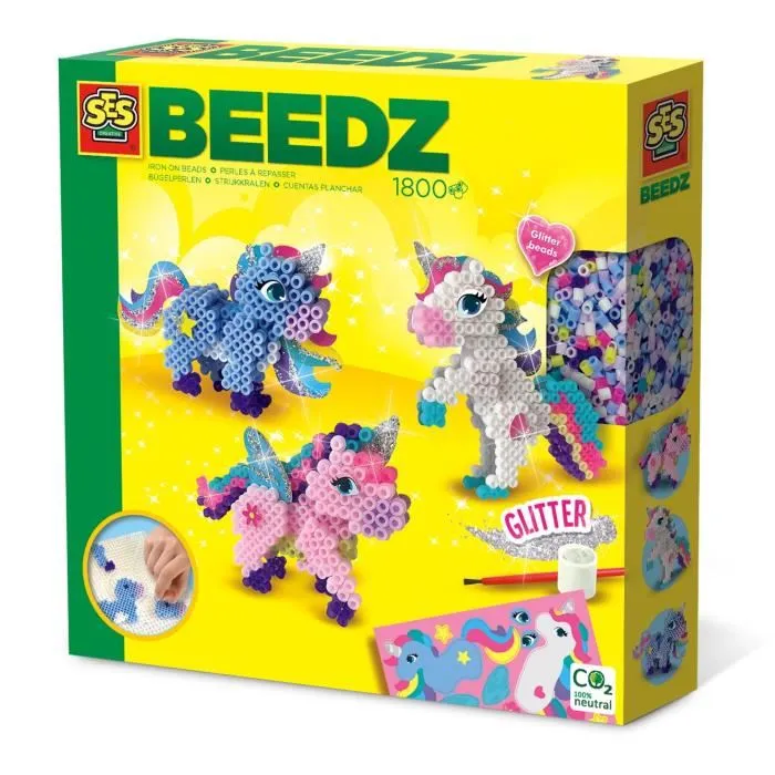 Ses Creative SES8710341062637 Perlas para planchar Unicornios Ses Creative SES8710341062637 Perlas para planchar Unicornios