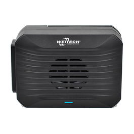 Weitech Ahuyentador Sonoro de Palomas para Exterior, 20-40 m², 85 db, Repelente de Aves con Flash