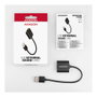 Axagon ADA-12 Mini-adaptador de audio estéreo USB 2.0, 15 cm