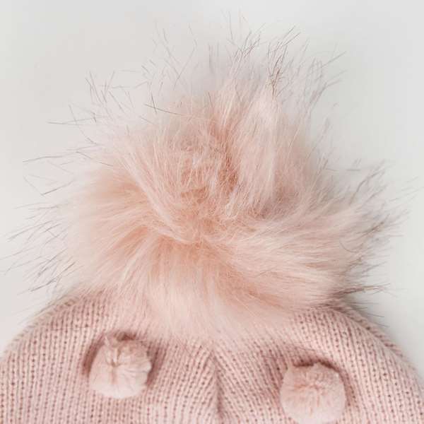 Cerdá Gorro de Punto Minnie para Niña Rosa 3+ Años