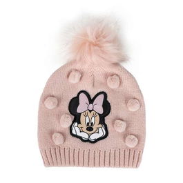 Cerdá Gorro de Punto Minnie para Niña Rosa 3+ Años