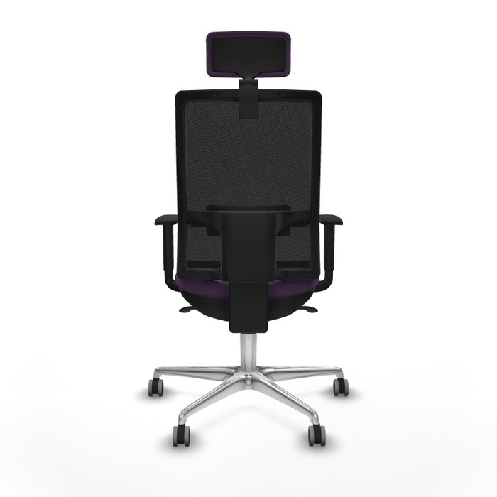 PIQUERAS Y CRESPO Silla de oficina Horna con mecanismo Sincro, Morado y Negro PIQUERAS Y CRESPO Silla de oficina Horna con mecanismo Sincro, Morado y Negro