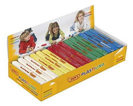 Jovi Plastilina Pastilla 150 gr 5 Colores Básicos Surtidos Caja Expositora 15 Ud