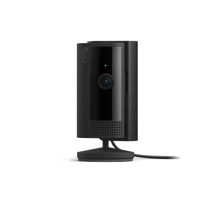 Ring Indoor Cam (2nd Gen) - Cámara de seguridad interior WiFi, 1080p Full HD con visión nocturna, audio bidireccional y montaje en pared