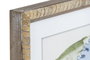 DKD Home Decor Cuadro Abeto Cristal Algas Surtido de 4 Unidades