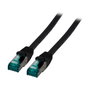 EFB Elektronik MK6001.30B Patchkabel RJ45 Cat.6A S/FTP 30m Negro