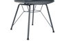 DKD Home Decor Silla PP Metal Azul Marino