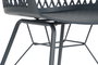 DKD Home Decor Silla PP Metal Azul Marino