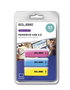 Elbe USB-332 Pack de 3 Pendrives 32GB USB 2.0 - Azul, Amarillo, Rosa