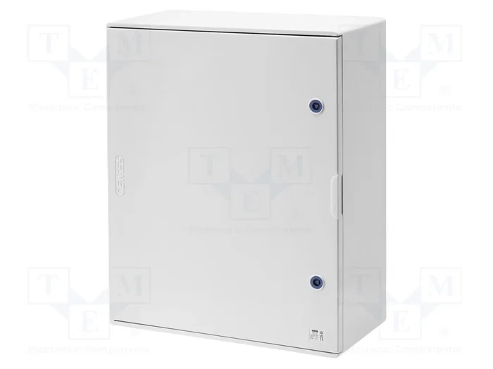 GEWISS Carcasa de pared con puerta gris 46