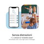 Smartwatch Save Family SW+B.CTF Violeta Plateado Frambuesa
