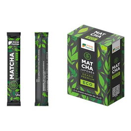 Energy Feelings Matcha Té Ecológico Premium 12 Sticks 18g