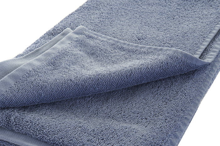 Toalla Basicos DKD Home Decor Gris Oscuro 140 x 1 x 70 cm (4 Unidades)