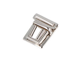 Innspiro Broche Tupi Rectangular Acero Níquel 31x27 mm
