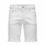 Pantalones Cortos de Hombre Only & Sons Onsply 9297 White Blanco