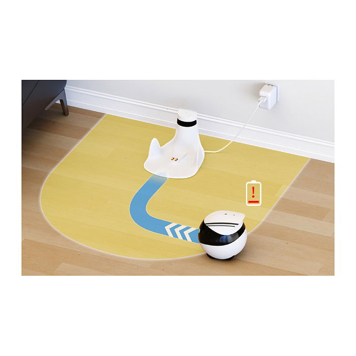 Enabot EBO Air Robot con Cámara 1080p, Seguimiento IA, LiDAR y Control por App