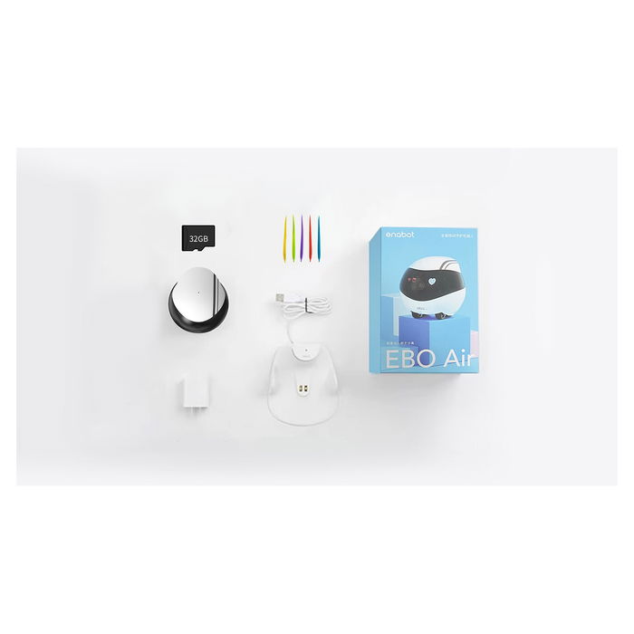 Enabot EBO Air Robot con Cámara 1080p, Seguimiento IA, LiDAR y Control por App