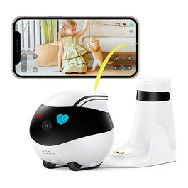 Enabot EBO Air Robot con Cámara 1080p, Seguimiento IA, LiDAR y Control por App