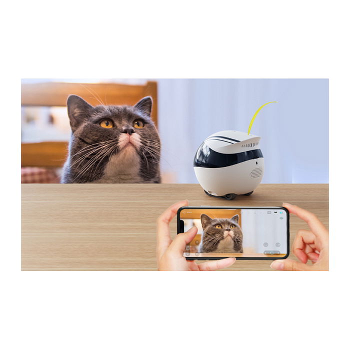 Enabot EBO Air Robot con Cámara 1080p, Seguimiento IA, LiDAR y Control por App