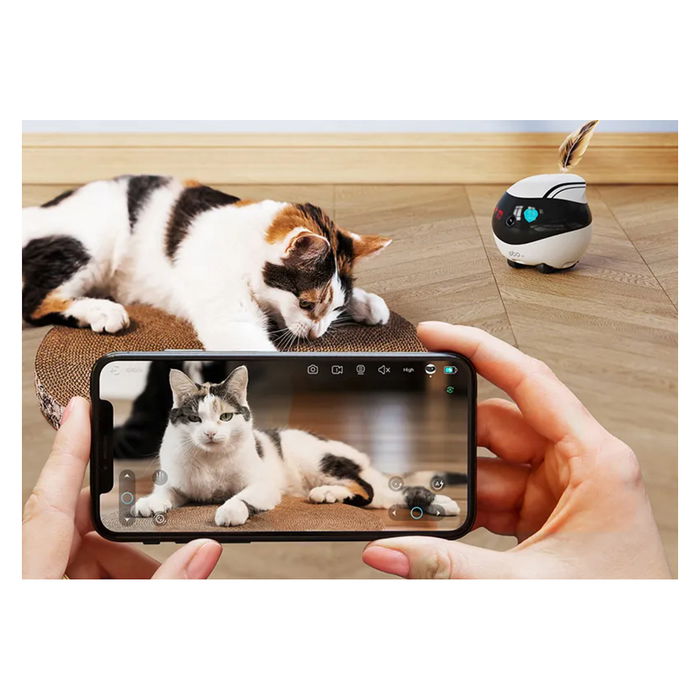 Enabot EBO Air Robot con Cámara 1080p, Seguimiento IA, LiDAR y Control por App