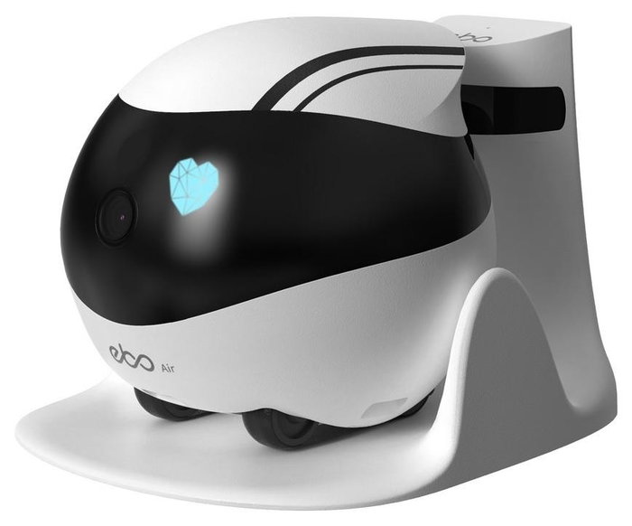 Enabot EBO AIR Robot de vigilancia AI WiFi para hogar, niños y mascotas Enabot EBO AIR Robot de vigilancia AI WiFi para hogar, niños y mascotas