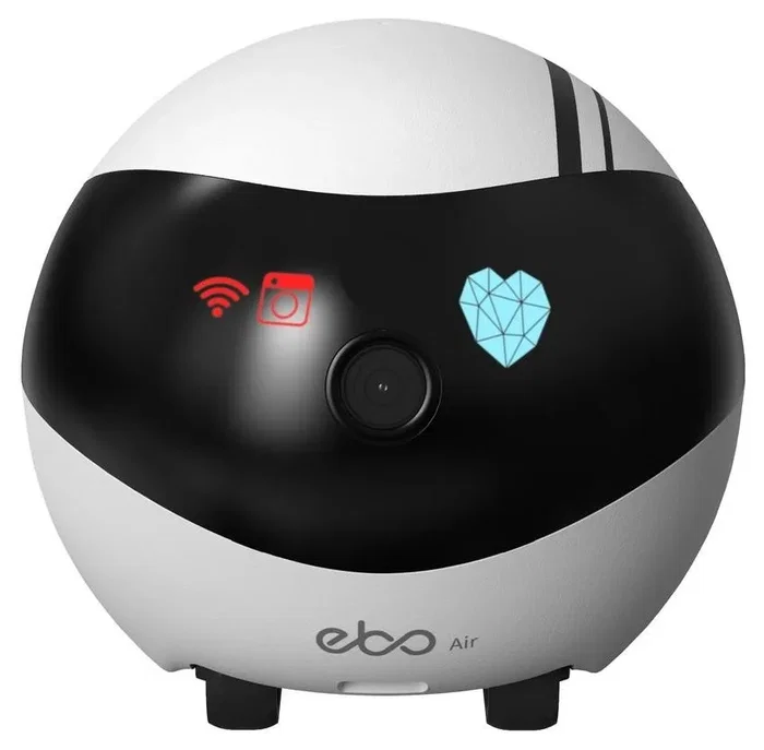 Enabot EBO AIR Robot de vigilancia AI WiFi para hogar, niños y mascotas Enabot EBO AIR Robot de vigilancia AI WiFi para hogar, niños y mascotas