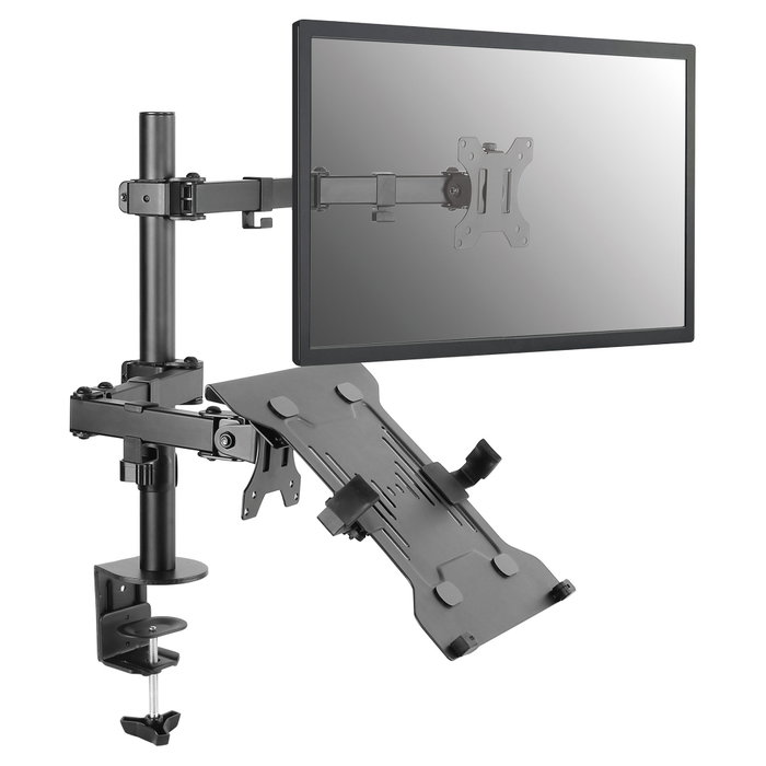 Equip Soporte de escritorio articulado doble brazo para monitor y portátil 13-32 pulg.