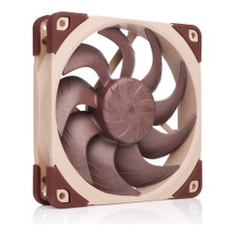 Noctua NF-A12x25 G2 PWM Ventilador para PC de 120 mm, 1800 RPM, 107.3 m3/h, 22.5 dB, Beige