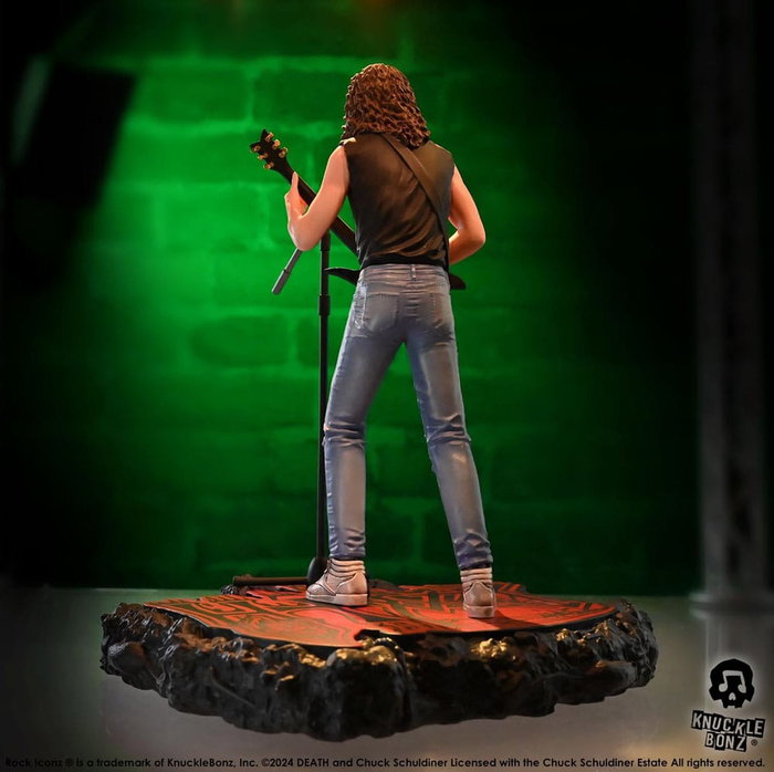 Death Estatua Rock Iconz Chuck Schuldiner II 22 cm