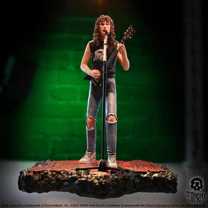 Death Estatua Rock Iconz Chuck Schuldiner II 22 cm