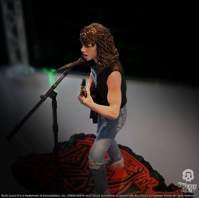 Death Estatua Rock Iconz Chuck Schuldiner II 22 cm