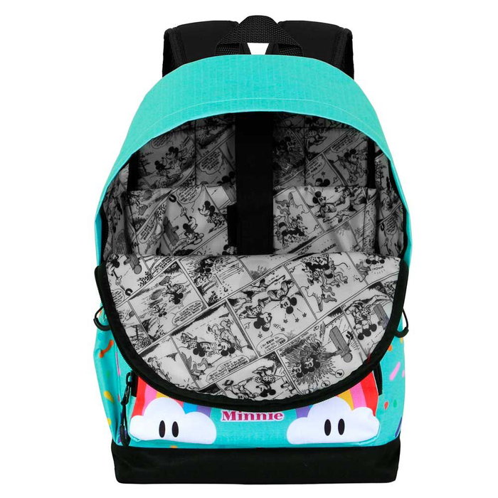 Karactermania Mochila Minnie Rainbow Turquesa 41cm Karactermania Mochila Minnie Rainbow Turquesa 41cm