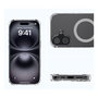 4smarts Hybrid Case Ibiza Funda Bumper Transparente para Apple iPhone 17 Compatible con MagSafe Proteccion contra caidas 1.2 m