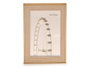 Giftdecor Portafoto Oro Color Madera 10x15 cm (Set de 24)