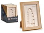 Giftdecor Portafoto Oro Color Madera 10x15 cm (Set de 24)