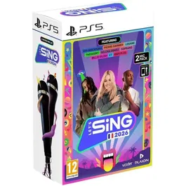 Plaion Let's Sing 2026 + 2 Micrófonos - Juego para PS5