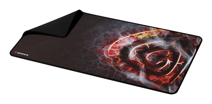 Genesis Carbon 500 Maxi Lava G2 Alfombrilla de Ratón Gaming Multicolor Superficie Speed, 900 x 450 mm, Antideslizante, Resistente Agua