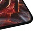 Genesis Carbon 500 Maxi Lava G2 Alfombrilla de Ratón Gaming Multicolor Superficie Speed, 900 x 450 mm, Antideslizante, Resistente Agua