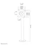 Soporte TV Neomounts NS-DPOS100BLACK 10-32" 10" 32" 15 kg