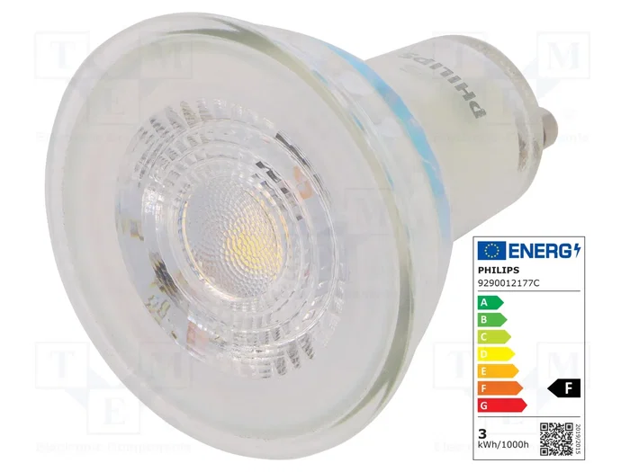 PHILIPS Lámpara LED GU10 Blanco Neutral 2,7W PHILIPS Lámpara LED GU10 Blanco Neutral 2,7W