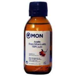 MON Aceite Puro de Rosa Mosqueta 125ml para Arrugas, Estrías y Cicatrices - Regenera y Nutre la Piel