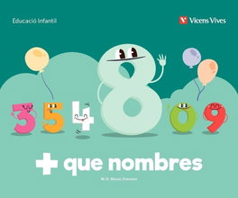 VICENS VIVES, +Que nombres quadern 8 5 anys - VICENS VIVES