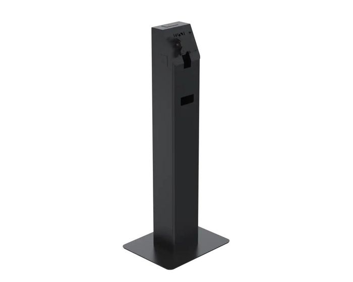 Ergonomic Solutions Kiosk Autoservicio de Pie, Modular y Configurable para Alto Trafico - Negra - Para Pedidos Autónomos, Ticketing y Señalización Digital