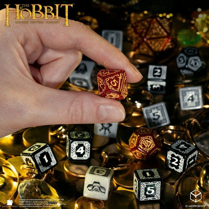 Q Workshop El Hobbit TCG Set de 16 Dados Ember Hearth Q Workshop El Hobbit TCG Set de 16 Dados Ember Hearth