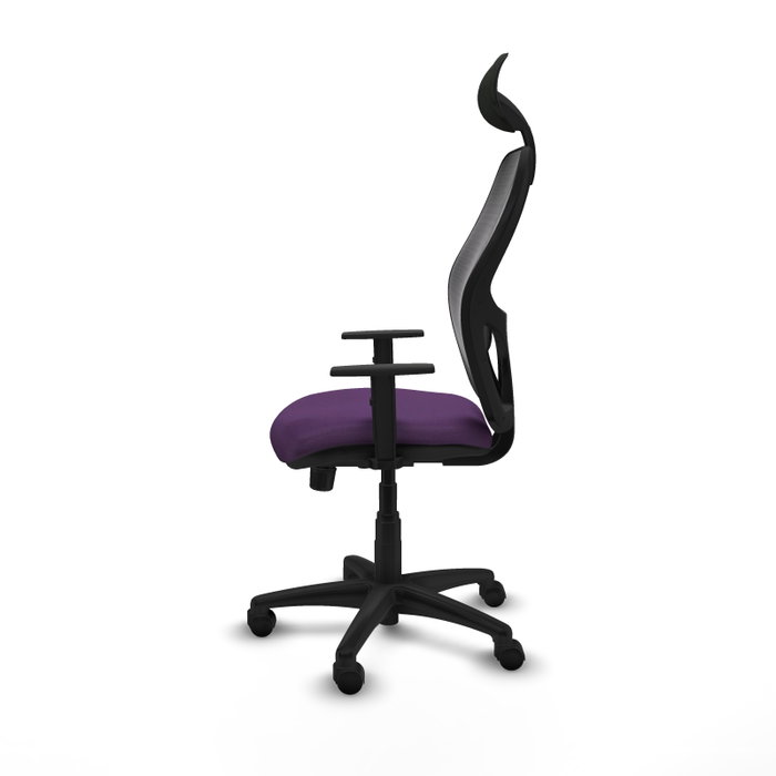 PIQUERAS Y CRESPO Silla de oficina Alocén, Mecanismo Sincro, Morado/Negro PIQUERAS Y CRESPO Silla de oficina Alocén, Mecanismo Sincro, Morado/Negro