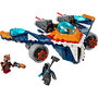 LEGO 76278 Warbird de Rocket vs. Ronan Set de Construcción Marvel Guardianes de la Galaxia - Nave Espacial con Minifiguras